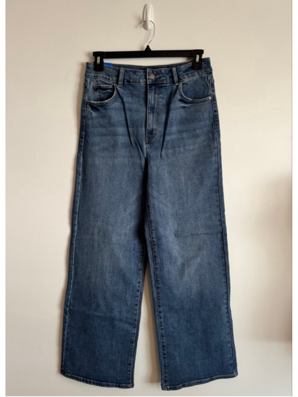 Women's Well Worn High Rise Wide Leg Jeans Size 10 Blue